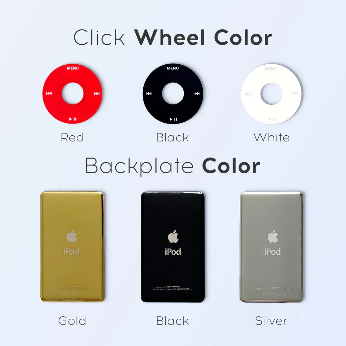 Bluetooth modded iPod Classic 7th gen  with SDXC Card 2TB , Personalised Media Player , USB C mod upgrade (2TB 3000 mAh)